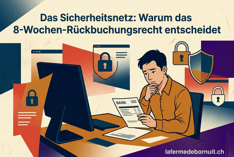 Das Sicherheitsnetz: Warum das 8-Wochen-Rückbuchungsrecht entscheidet